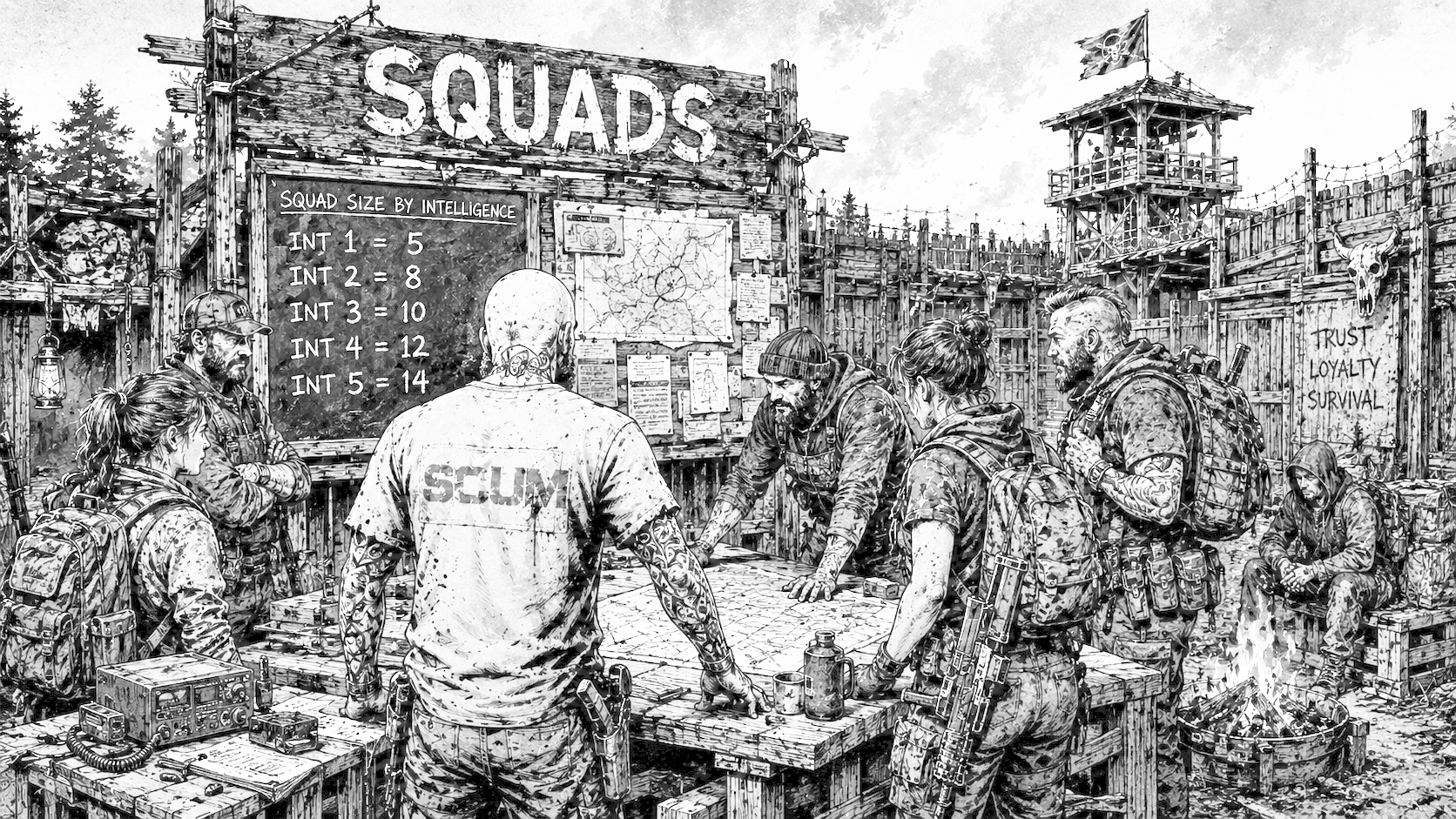 Squads & Herausforderungen